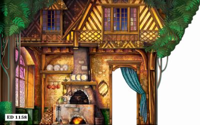 Cinderella's Home Tab Stage Right